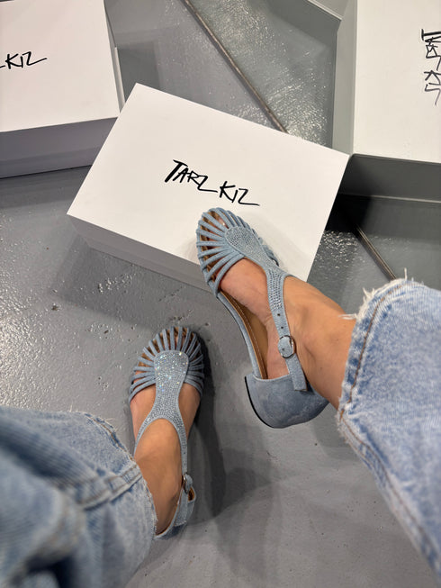 CELLO Mavi Sandalet Babet